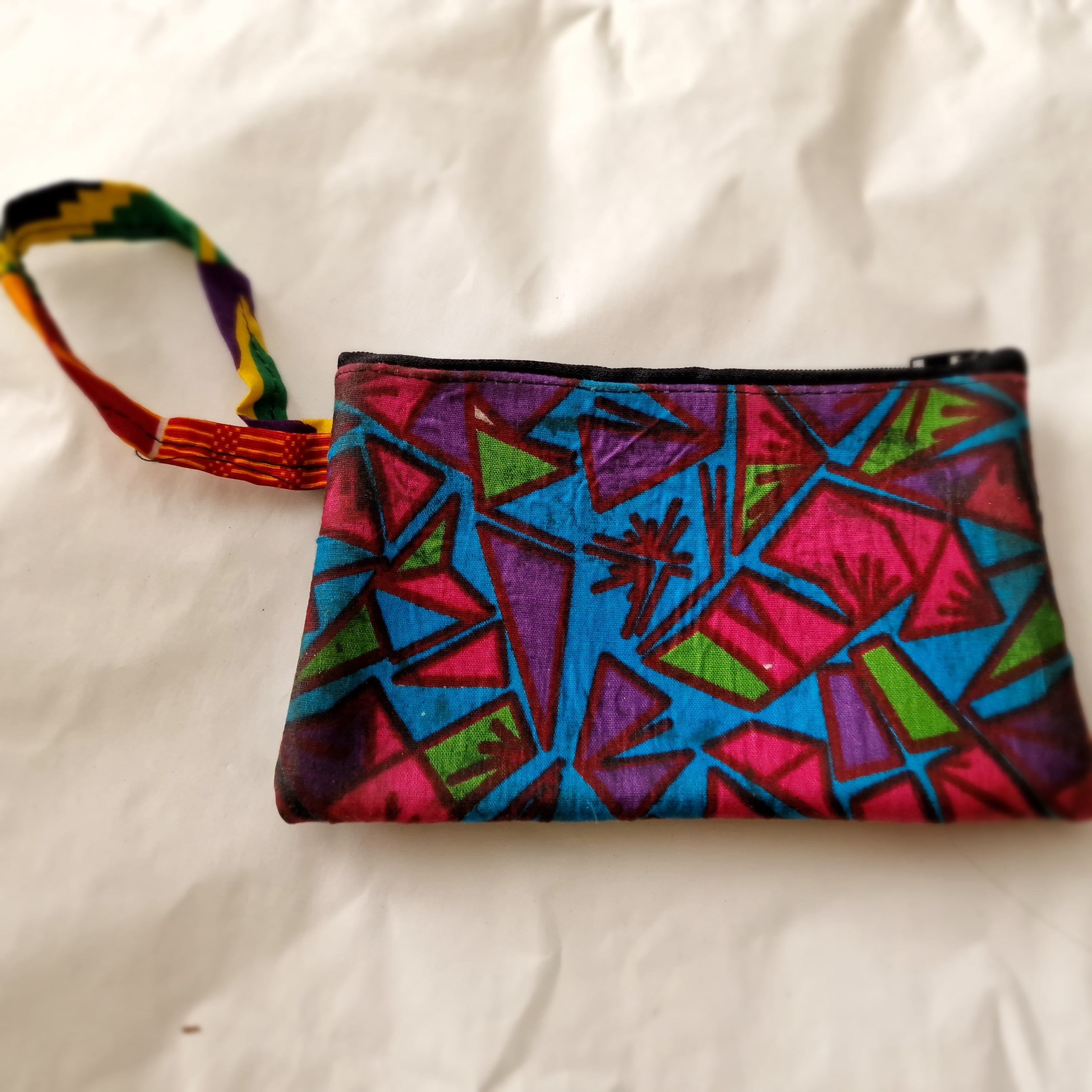 Dashiki Handmade African Print Clutch Purse Envelope Handbag Wristlet -  Wallet For Women Black/Maroon : Amazon.in: Fashion